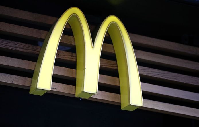 Het logo van McDonalds, archieffoto ter illustratie.