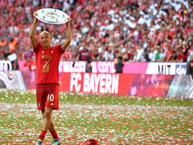 Arjen Robben (35) beëindigt imposante loopbaan