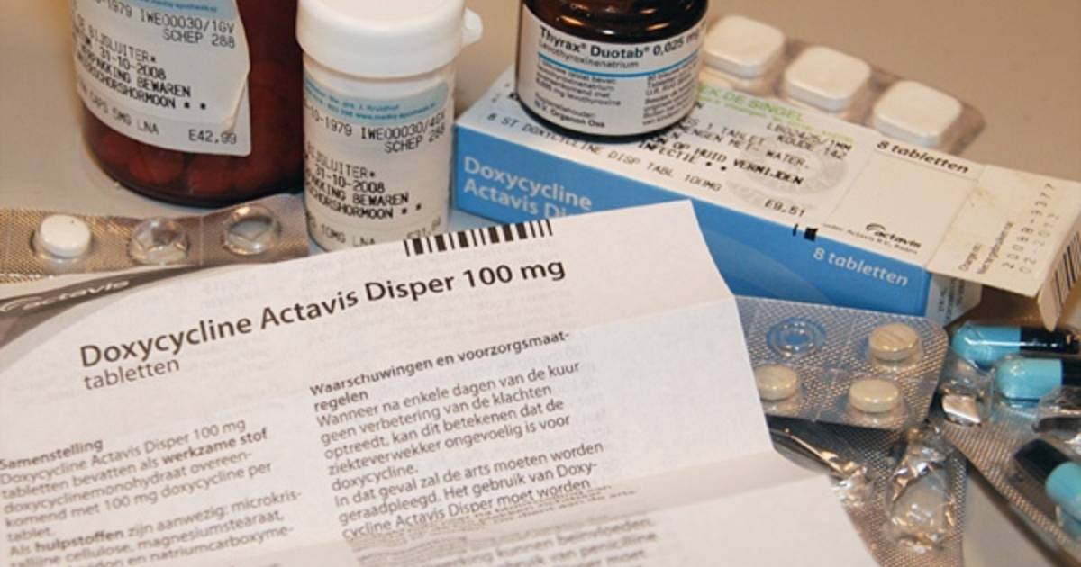 Doxycycline actavis disper 100mg