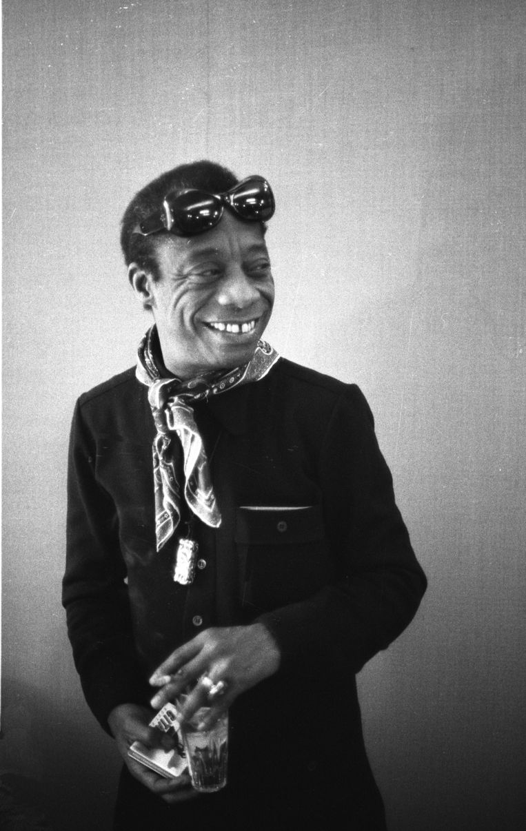 James Baldwin in 1972. Beeld Sophie Bassouls/Getty