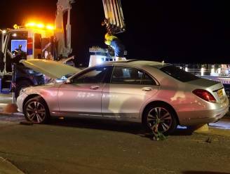 Autodieven crashen Mercedes op Zeedijk Knokke