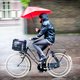 Het weer: paraplu met Pasen