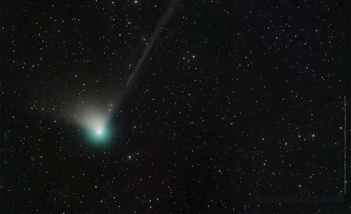 De groene komeet C/2022 E3 (ZTF)