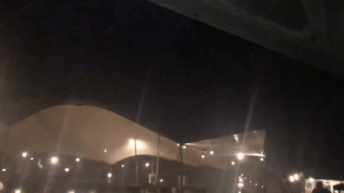 À Éprave (Rochefort), les orages ont également fait des ravages.