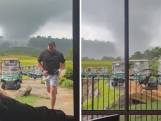 Une tornade sème la panique sur un parcours de golf aux États-Unis