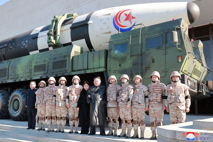 “Hwasong-17”, un nouveau type de missile balistique intercontinental (ICBM).