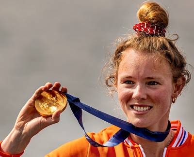 Karolien Florijn pakt na olympische titel ook goud bij WK roeien op zee