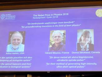 Wetenschappers krijgen Nobelprijs voor baanbrekende ontdekkingen op vlak van laserfysica