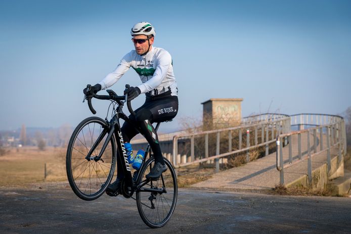 Luuc Bugter tijdens een training in Meinerswijk.