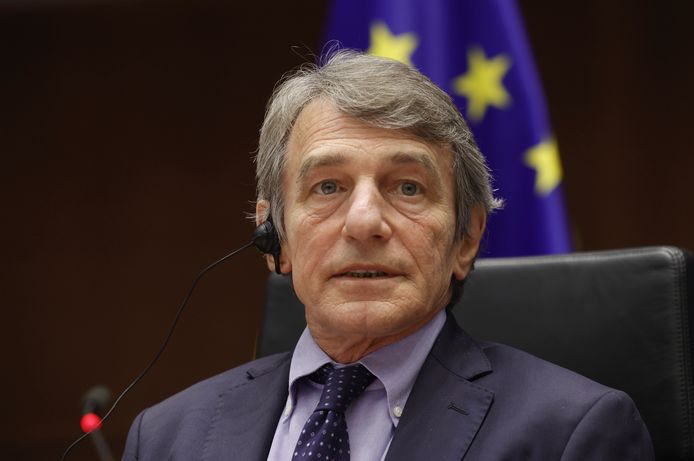 Europees Parlementsvoorzitter David Sassoli.