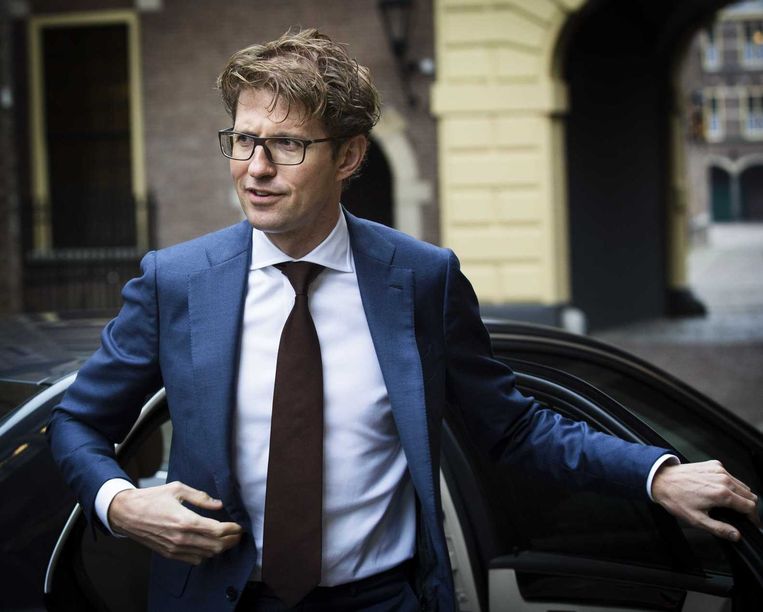 Staatssecretaris Sander Dekker van OC&W. Beeld anp