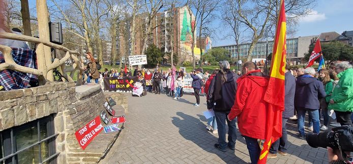 Manifestation contre le racisme et la discrimination à Charleroi