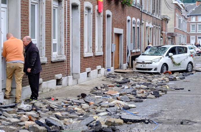 Ensival, en province de Liège, le 16 juillet.