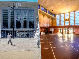 Lekkend dak vol asbest, afbladderend plafond en wandfresco in gevaar: hoe beschermde station van Brugge 20 jaar na renovatie nu onder toezicht staat