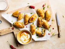 Wat Eten We Vandaag: Vegetarische empanadas met kastanjechampignons