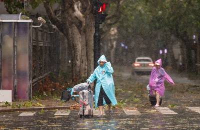 Chinese city of Shanghai hit by worst typhoon in 75 years