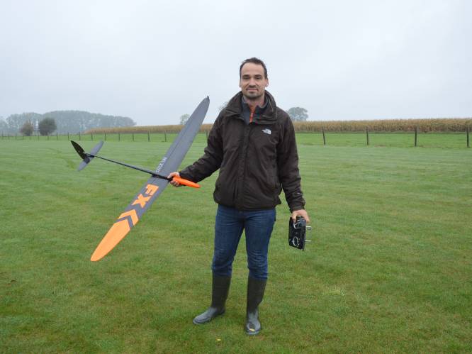 Steven is Belgisch kampioen modelzweefvliegen: “Op elk vrij moment gooi ik toestelletje in de lucht”