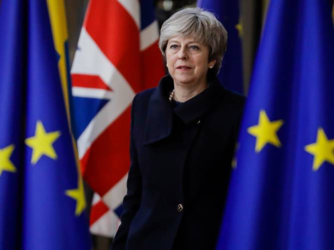 Theresa May: "We willen een brexit-akkoord dat een pak ambitieuzer is dan wat de EU en Canada hebben ondertekend"