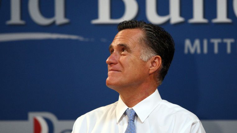 Mitt Romney Beeld getty