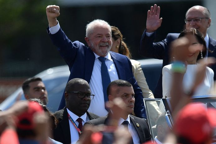 New Brazilian President Luiz Inácio Lula da Silva.