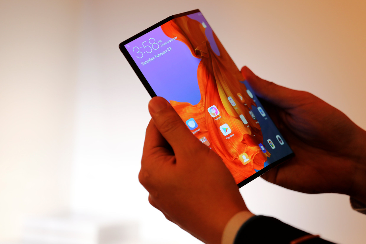verkoopplan Gedachte Gebeurt Samsung en Huawei komen met smartphones die buigen en niet barsten