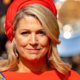 Koningin Máxima in opvallende kleurencombinatie mét 'kleine hoed' tijdens Prinsjesdag
