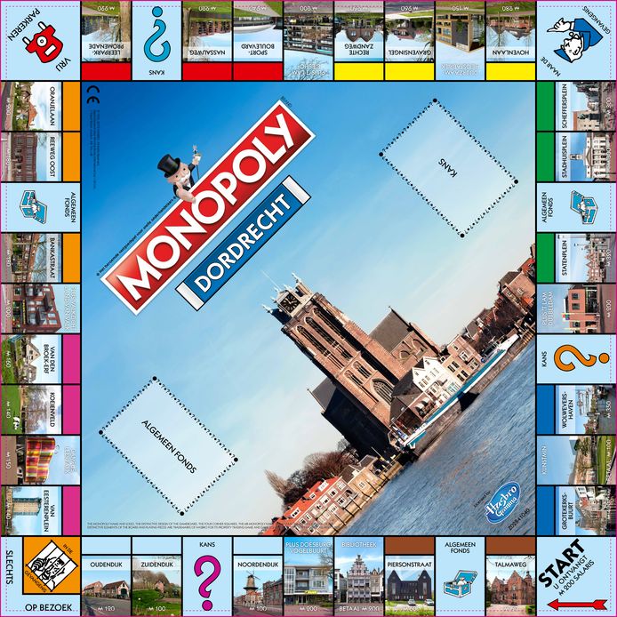 Superioriteit oor Bewusteloos Dordt heeft nu eigen Monopoly-spel: wat kost jouw straat? | Dordrecht |  AD.nl