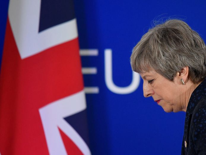 Premier May kwam gisteren met de rest van de EU-leiders overeen de brexit uit te stellen tot 22 mei, als haar deal volgende week door het Lagerhuis geraakt.