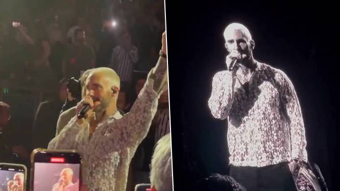‘Ontrouwe’ Adam Levine brengt hulde aan gezin tijdens concert: “Ze zijn alles wat belangrijk is voor mij”