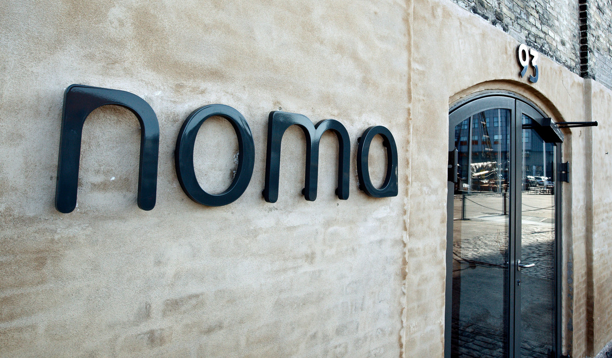Het Deense sterrenrestaurant Noma in Kopenhagen. Beeld AP