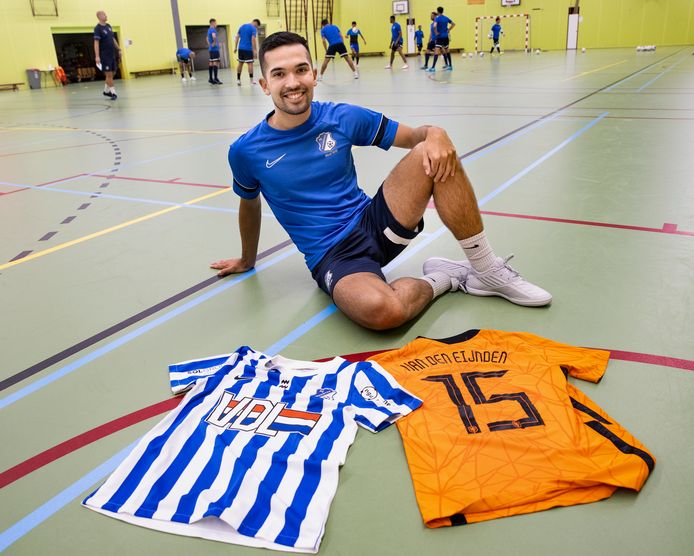 Zaalvoetballer Dennis van den Eijnden.