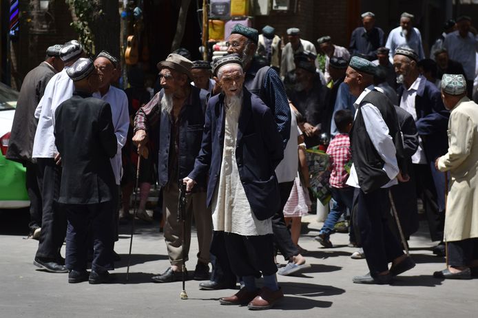 Oeigoeren in de Chinese provincie Xinjiang.