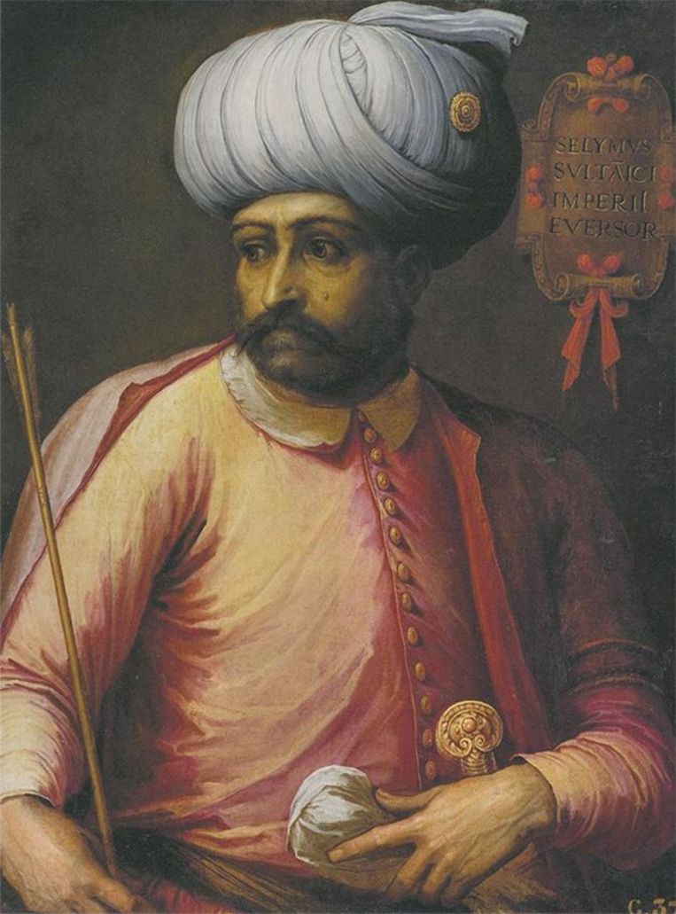 Portret van Ottomaans sultan Selim I Beeld kos