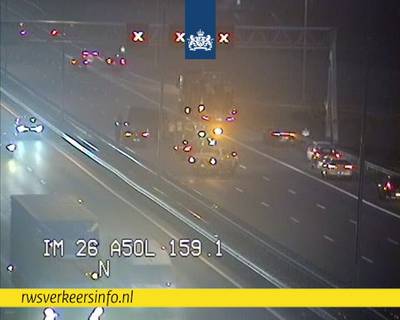 A50 lang gestremd door ongeval bij Heteren; ANWB verwacht drukke avondspits met vakantiegangers