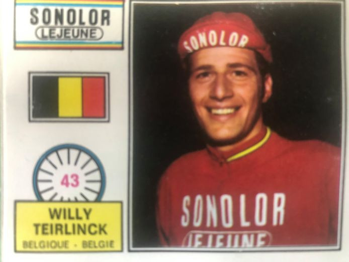 50 jaar na ritwinst en geel in Tour wordt Willy Teirlinck