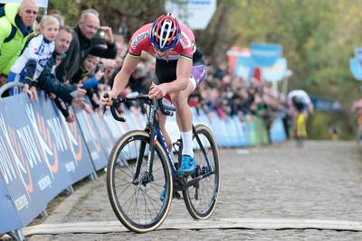 Van der Poel gaat tot het uiterste in Koppenbergcross