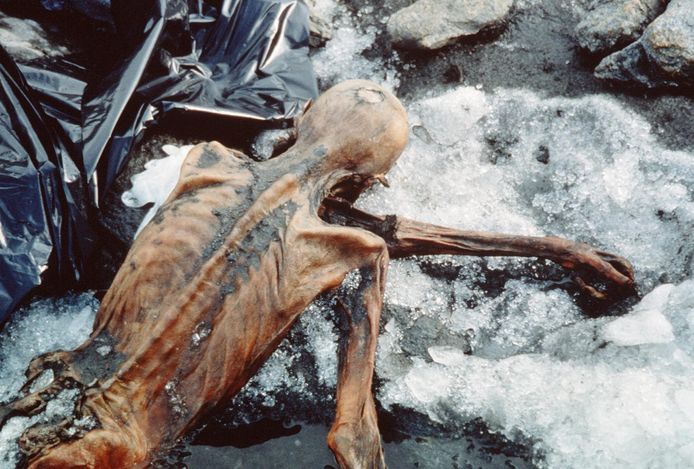 Ötzi leefde tussen 3400 en 3100 voor Christus in wat nu het grensgebied van Italië en Oostenrijk is. Zijn naam is afgeleid van de Ötztaler Alpen op de grens van Oostenrijk en Italië, waar zijn lichaam in 1991 door enkele Duitse toeristen werd gevonden.