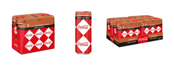 De nieuwe Coca Cola Zero Sugar Cinnamon.