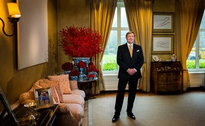 Leeg schilderij bij kerstrede koning blijkt bijzonder werk