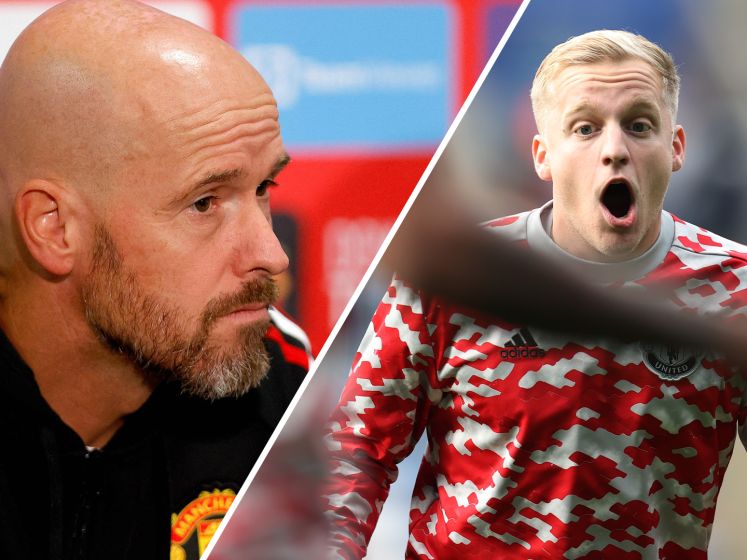 Ten Hag: 'Donny komt achter de spits beste tot zijn recht'