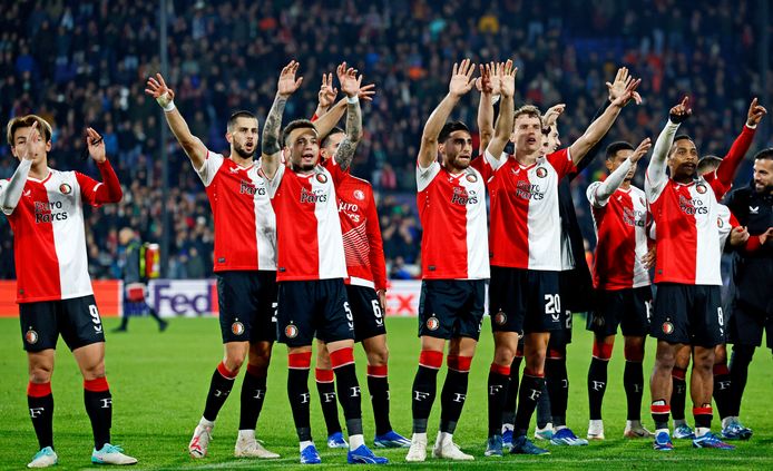 Feyenoord was woensdagavond de enige die won.