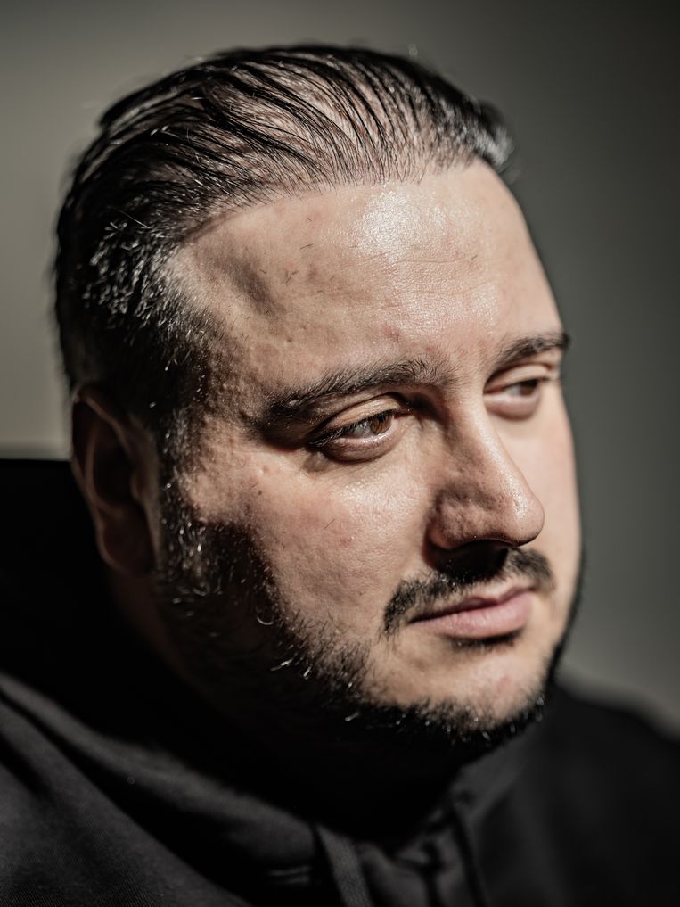 Riccardo: ‘Reinhilde torende boven mij uit en zei: 'Ge meugt wa loader spreike, zenne!’ Beeld Diego Franssens