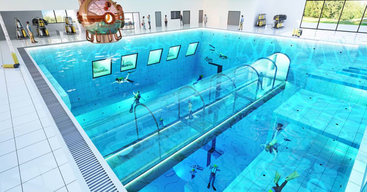 wereldprimeur in polen zwembad van liefst 45 meter diep buitenland ad nl