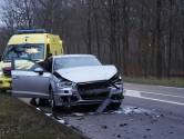 Ongeluk met drie auto's op Rijksweg N282 in Rijen