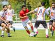 Mitchell de Nooijer in actie voor Goes