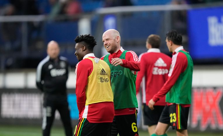 Mohammed Kudus en Davy Klaassen. Beeld Pro Shots / Jasper Ruhe