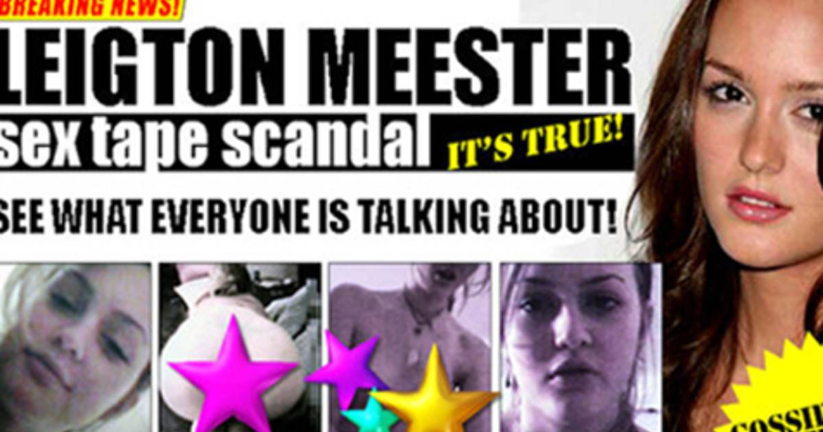 Leighton Meester Derniere Victime De La Sex Tape People 7sur7 Be
