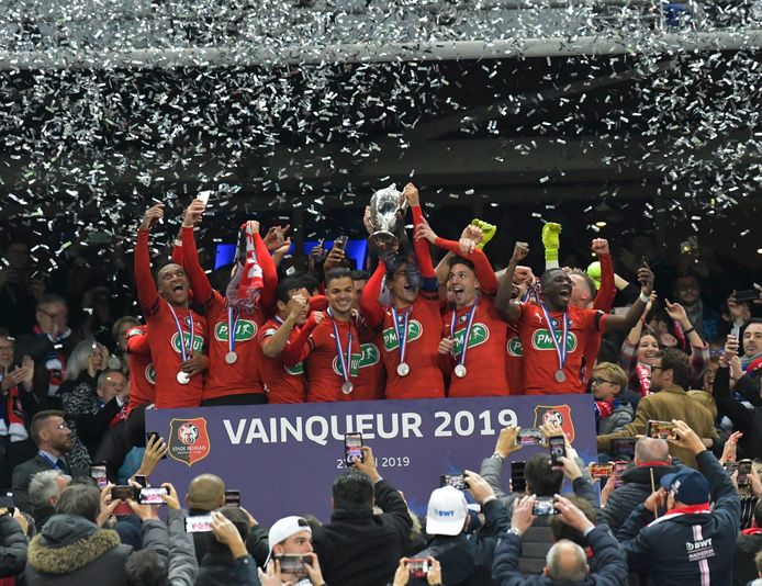 Wat een verrassing: niet PSG, wel Rennes wint beker in ...