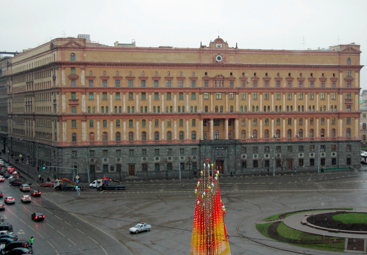 Het Loebjanka-gebouw in Moskou ooit van de KGB, nu van de FSB.