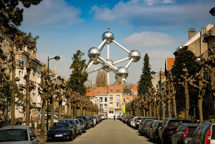 Het Atomium in Brussel.